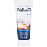Deoproce Natural Perfect Solution Cleansing Foam Mild - Мягкая пенка для умывания, 170гр. 
