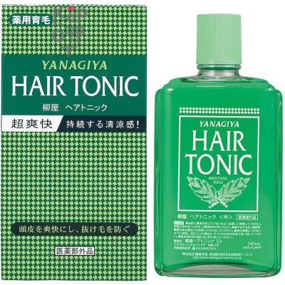 Yanagiya Hair Tonic - Тоник против выпадения волос, 240 мл