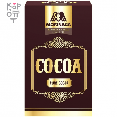 Morinaga Pure Cocoa - Какао растворимое без добавок, 110 г