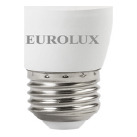 Eurolux LL-E-C37-6W-230-2,7K-E27 - Светодиодная лампа, свеча, 6 Вт, теплый белый, Е27