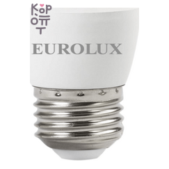 Eurolux LL-E-C37-6W-230-2,7K-E27 - Светодиодная лампа, свеча, 6 Вт, теплый белый, Е27