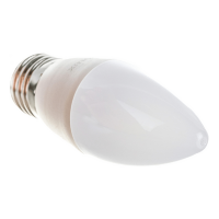 Eurolux LL-E-C37-6W-230-2,7K-E27 - Светодиодная лампа, свеча, 6 Вт, теплый белый, Е27