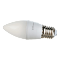 Eurolux LL-E-C37-6W-230-2,7K-E27 - Светодиодная лампа, свеча, 6 Вт, теплый белый, Е27