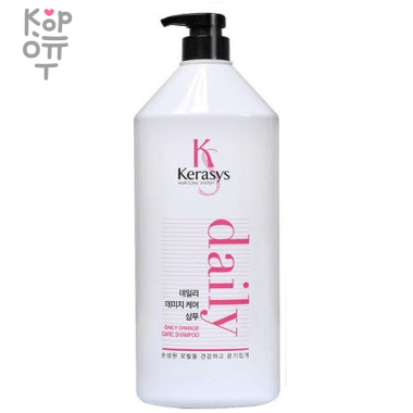 Kerasys Daily Damage Care Shampoo - Шампунь для ежедневного ухода за сухими и поврежденными волосами 1500мл. — Корейские товары для всей семьи(КорОпт)