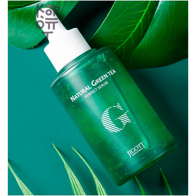 Jigott Natural Green Tea Perfect Serum - Сыворотка для лица с экстрактом зеленого чая 50мл.