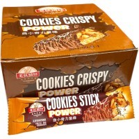 Lao Power Crispy Cookies - Хрустящее энергетическое печенье с Шоколадом и кремовой начинкой