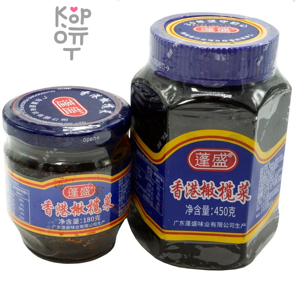 PengSheng Salted Mustard Leaves with Olives - Салат-паста из маслин и горчичного листа