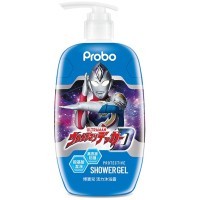 PROBO Protective Shower Gel Ultraman - Детский защитный гель для душа Ультрамен с экстрактом Чёрного Овса, 500мл.   