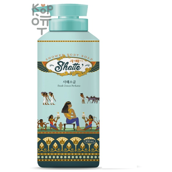 Mukunghwa Shower Body Soap - Жидкое мыло для тела ароматерапия Свежесть Океана 900мл.