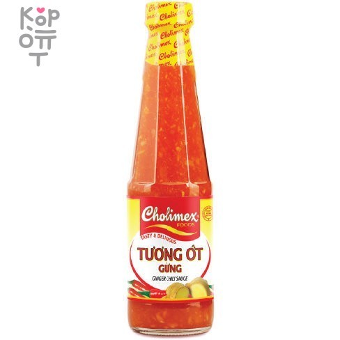 Cholimex Ginger Chili Sauce - Имбирный соус чили 270гр.*24шт. фото 1 &mdash; Корейские товары для всей семьи(КорОпт)