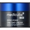 Medicube Zero Pore One Day Cream - Многофункциональный водянистый крем для сужения пор 50мл., купить с доставкой на дом фото 1 &mdash; Корейские товары для всей семьи(КорОпт)