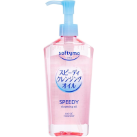KOSE SOFTYMO SPEEDY Cleansing Oil - Ускоренно-очищающее гидрофильное масло с экстрактом 7 растительных масел для снятия макияжа влажными руками.