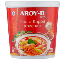 Паста карри красная AROY-D Red Curry Paste, 400гр.  