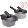 Набор Экологичных облегченных Кастрюль HappyCall Arbor Ceramic Pot 2Р (18см, 20см + прихватки) с керамическим покрытием без PFOA и PFOS, купить с доставкой на дом фото 1 — Корейские товары для всей семьи(КорОпт)