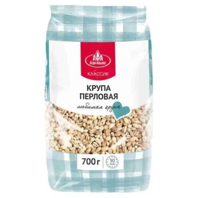 Крупы — Крупа перловая Агроальянс 700гр/12