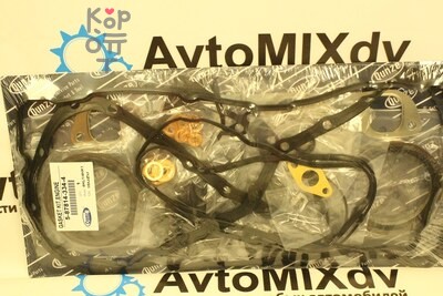 Ремкомплект ДВС 4HL1 5-87814-334-4 большие колпачки металлический QUNZE