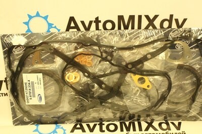 Ремкомплект ДВС 4HL1 5-87814-334-4 большие колпачки металлический QUNZE