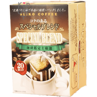 Seiko Coffee Special Blend Drip Bag Coffee - Кофе молотый в дрип-пакетах ORIGINAL 7гр.*20п. 