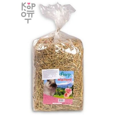 FIORY сено Альпийское Alpiland Rose с розой 500 г