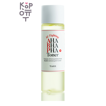 Очищающий кислотный тонер для проблемной кожи TIAM AC Fighting AHA BHA PHA Toner, 180 мл