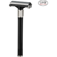 Feather Hi-Stainless Popular - Мужской бритвенный ретро станок с двухсторонним лезвием.