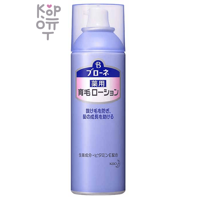 KAO Blaune Hair Lotion - Лосьон для профилактики потери волос и стимуляции роста с витамином Е «Рост и сила» 180гр.