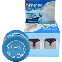 Mistine Isme Whitening Leg Therapy Cream - Отбеливающий крем для интимных зон с Алоэ и Зеленым чаем 5гр.