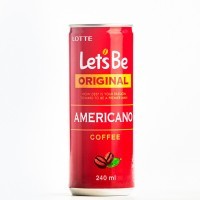 Lotte Let's Be Coffee - Напиток кофейный безалкогольный негазированный 240мл.