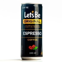 Lotte Let's Be Coffee - Напиток кофейный безалкогольный негазированный 240мл.
