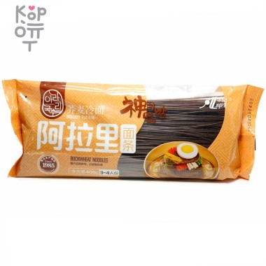 Лапша гречневая, Aliali Noodles, 400гр. &mdash; Корейские товары для всей семьи(КорОпт)