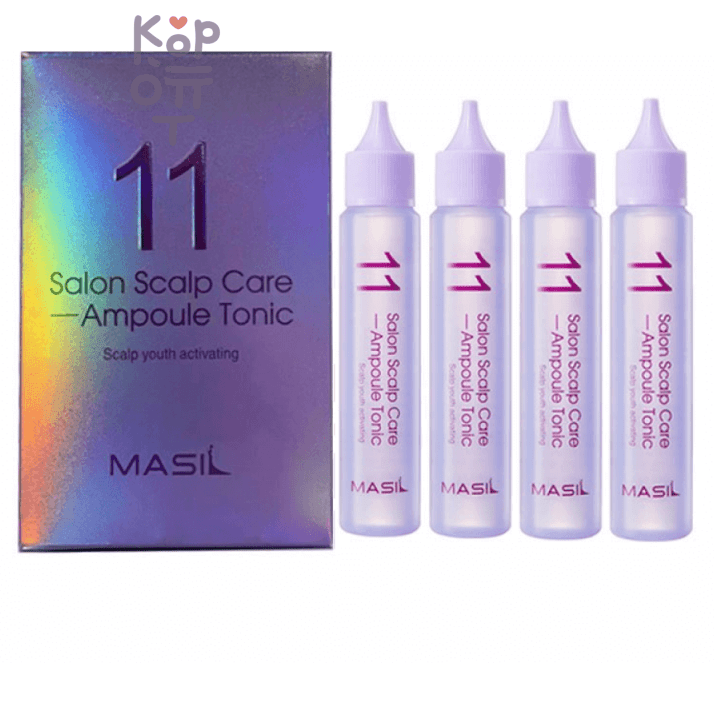 Masil Ampoule Tonic Scalp Care - Ампульный тоник для кожи головы 30 мл*4 шт