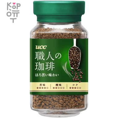 UCC Craftsman&#039;s coffee bittersweet taste - Кофе растворимый (Горько-сладкий), 90гр. — Корейские товары для всей семьи(КорОпт)