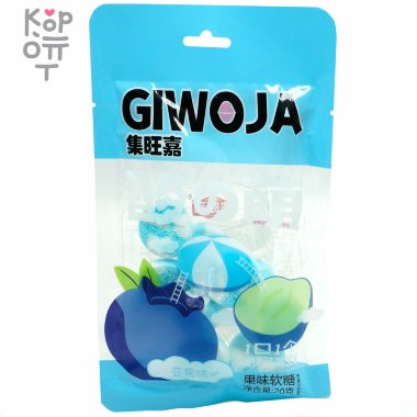 Маршмеллоу Jiwangjia с кислым вкусом, 20гр. — Корейские товары для всей семьи(КорОпт)