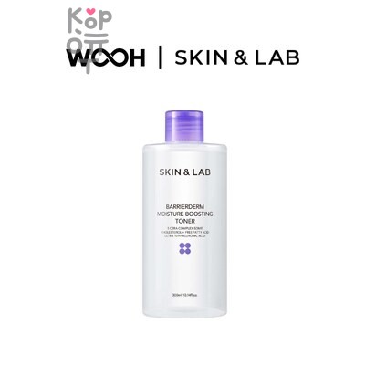 SKIN&LAB Barrierderm Moisture Boosting Toner - Увлажняющий тонер для лица 300 мл