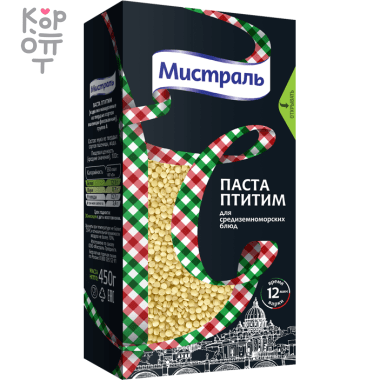 Паста Птитим, Мистраль, 450гр. &mdash; Корейские товары для всей семьи(КорОпт)