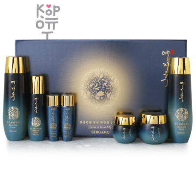 Bergamo Royal Jelly Skin Care Set 5 - Антивозрастной набор с экстрактом Маточного Молочка.