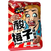 Кислая освежающая карамель Luxing Cool Acid Lemon - Крутая кислота со вкусом Черники
