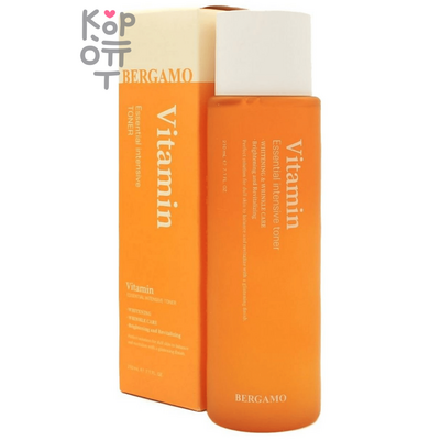 Bergamo Vitamin Essential Toner - Тонер для лица с Витаминами 210мл.
