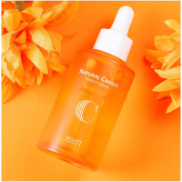 Jigott Natural Carrot Perfect Serum - Сыворотка для лица с маслом семян моркови 50мл.
