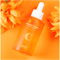 Jigott Natural Carrot Perfect Serum - Сыворотка для лица с маслом семян моркови 50мл.