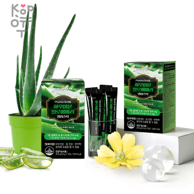 Nutri D-Day High Immune Aloe Vera Jelly Stick - Желейная палочка с алоэ вера для иммунитета, 20гр * 15шт. — Корейские товары для всей семьи(КорОпт)