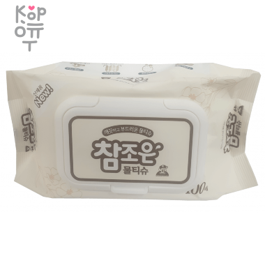 SANDOKKAEBI WIPES - Влажные салфетки для рук и тела (плотные, с маслом дамасской розы) 70 шт.  &mdash; Корейские товары для всей семьи(КорОпт)