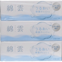 Ideshigyo Watagumo Soft Tissue - Премиальные двухслойные особо мягкие бумажные салфетки с маслом Ши 200шт.