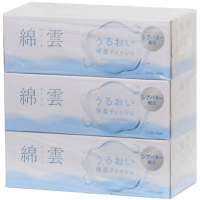 Ideshigyo Watagumo Soft Tissue - Премиальные двухслойные особо мягкие бумажные салфетки с маслом Ши 200шт.