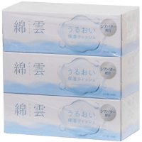 Ideshigyo Watagumo Soft Tissue - Премиальные двухслойные особо мягкие бумажные салфетки с маслом Ши 200шт.
