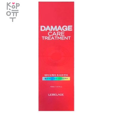 Lebelage Damage Care Treatment - Восстанавливающая маска для повреждённых волос, 150мл.  — Корейские товары для всей семьи(КорОпт)