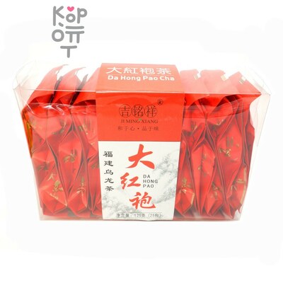 Чай Ji Ming Xiang черный, Da Hong Pao, 125гр. (25п.*5гр.)
