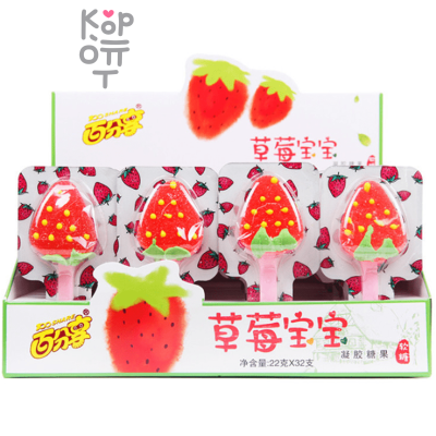 Мармелад в форме клубники Strawberry baby