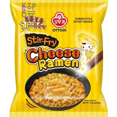 NONGSHIM Stir Fry Cheese Ramen - Лапша сублимированная Чиз Рамен 120гр.