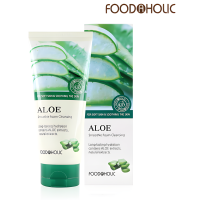 Foodaholic Aloe Smoothie Foam Cleansing - Пенка для умывания с экстрактом Алоэ (для всех типов кожи) 150мл.